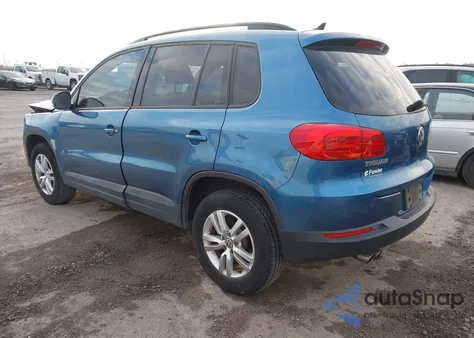 2017 Volkswagen Tiguan 2.0T S z USA, uszkodzony, nr VIN WVGAV7AXXHK004093